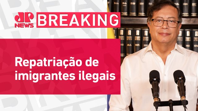Gustavo Petro vai aceitar aviões militares com colombianos deportados dos EUA | BREAKING NEWS