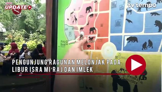 Pengunjung Ragunan Melonjak Pda Libur Isra Mi’raj dan Imlek