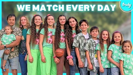 We’re A Family Of 12 & Match Every Day | MY EXTRAORDINARY FAMILY