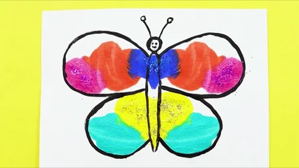 🦋✨ Create a Colorful Butterfly with Paint!