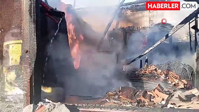 Amasya'da Ev Yangını: Müstakil Ev Kullanılamaz Hale Geldi