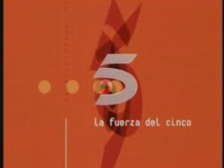 Cortinilla Telecinco - La fuerza del cinco (naranja)