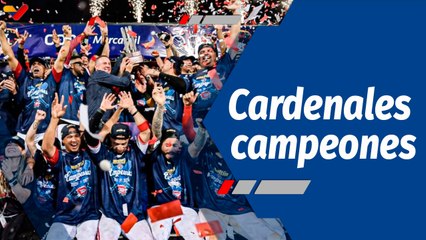Deportes VTV | Cardenales de Lara obtienen su 7° título en la historia de la pelota criolla