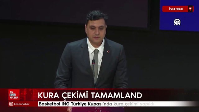 Basketbol ING Türkiye Kupası'nda kura çekimi yapıldı