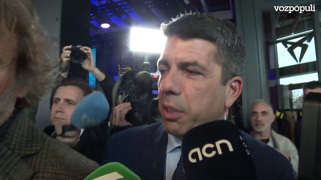 Mazón sobre la comisión de investigación de la DANA: Total transparencia y ningún bulo más