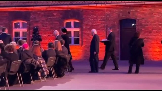 Mattarella ad Auschwitz per l'80esimo anniversario della liberazione