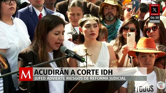 Jufed se reunirá con integrantes de la CIDH en Costa Rica; advierten riesgos por reforma judicial