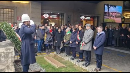Giornata Memoria, commemorazione alla stazione di Firenze