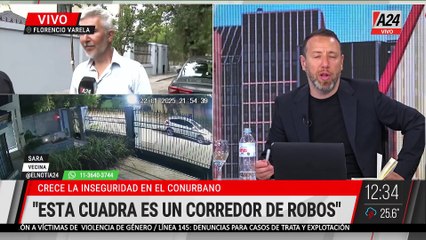 🚨 "LA INSEGURIDAD YA NO DA MÁS" - CRECE LA INSEGURIDAD EN EL CONURBANO
