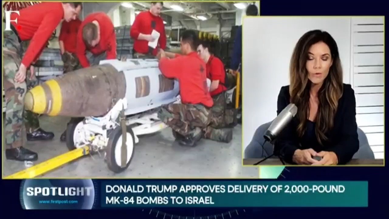 Donald Trump Approves Delivery Of 2,000-Pound MK-84 Bombs To Israel |