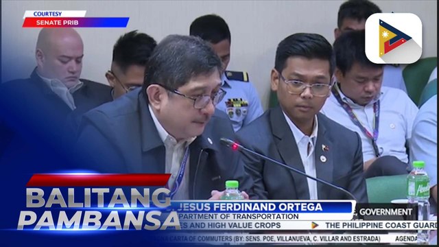 Senate conducts hearing to tackle public transportation, commuter woes