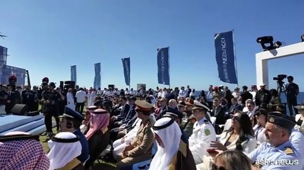 Crosetto visita il Vespucci in Arabia Saudita, ultima tappa del tour