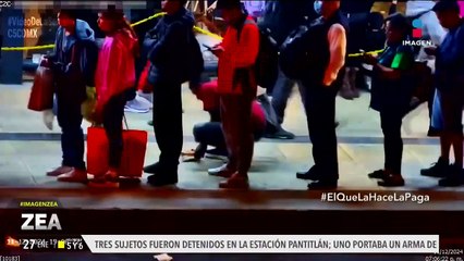 Así fue detenido un ladrón que operaba en el Centro Histórico de la CDMX