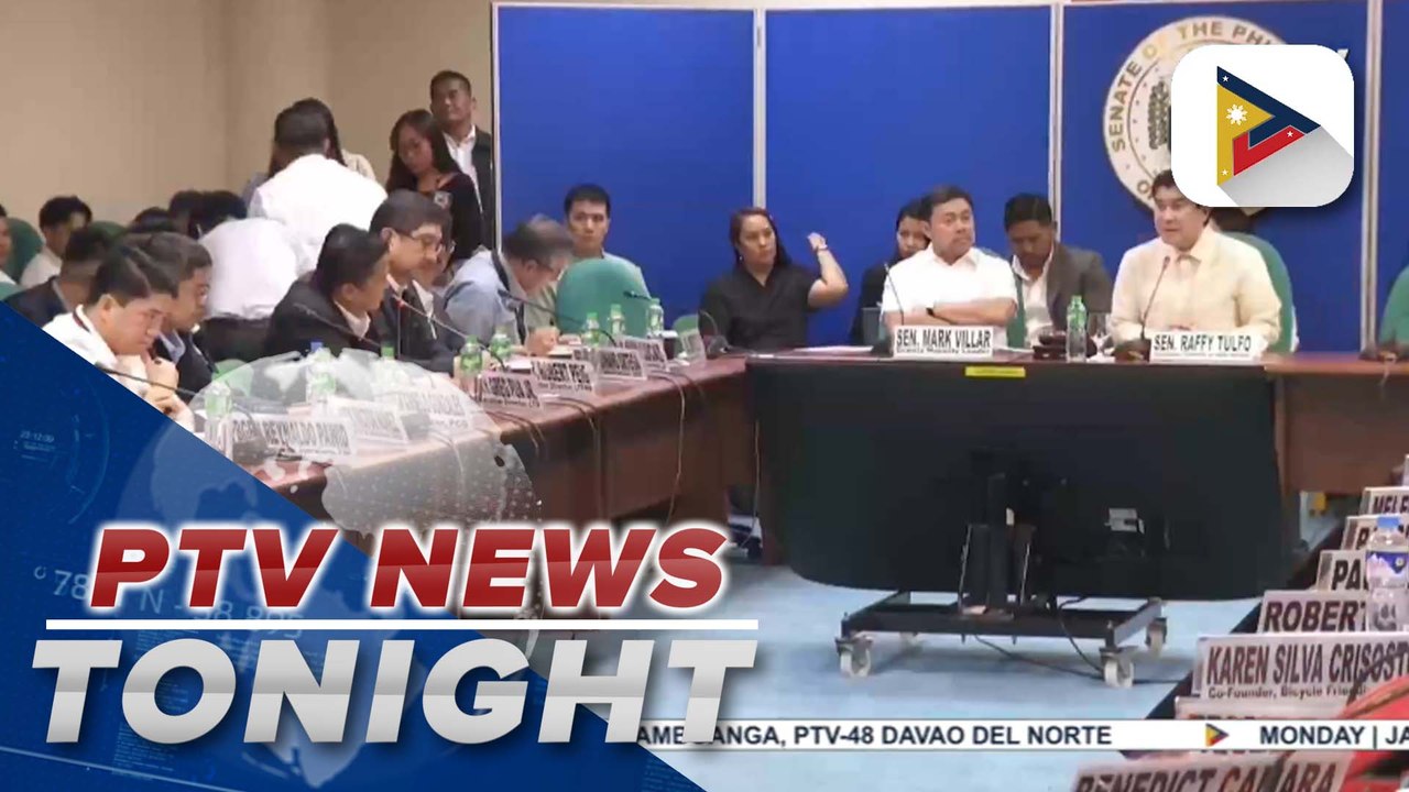 Senate Public Services Committee conducts hearing on road and transportation problems