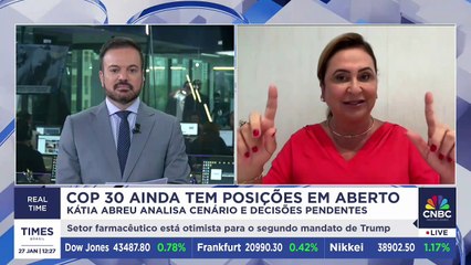 COP30 precisa trazer nova narrativa ao agro, analisa Kátia Abreu