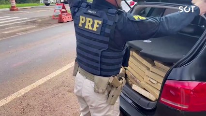 Em menos de 24h PRF apreende mais de 1,3 tonelada de drogas em Guarapuava e Irati