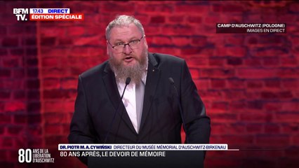 Shoah: "Nos programmes éducatifs doivent changer" selon Piotr Cywiński, directeur du mémorial d'Auschwitz