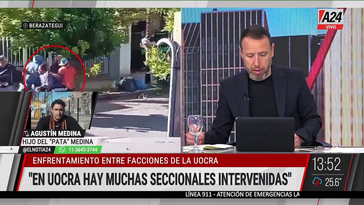 🔴 EL HIJO DEL "PATA" MEDINA RESPONDE A ACUSACIONES EN MEDIO DEL CONFLICTO ENTRE FACCIONES DE LA UOCRA