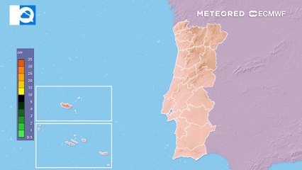 Entre hoje e quarta-feira prevê-se neve nestas zonas de Portugal