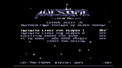 Amiga Cracktro Lethal Xcess 4 By Awesome (1991)