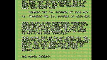 Amiga Demo The Birthday Party Invitro By Melon Dezign