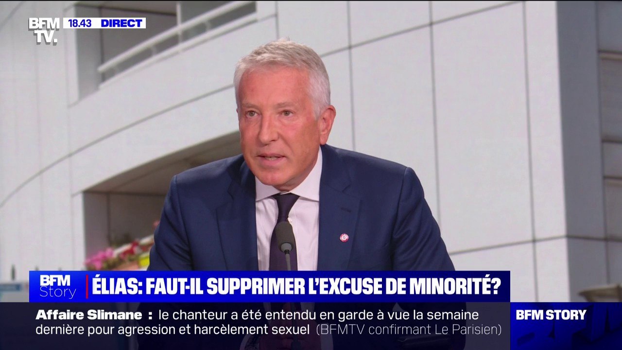 Mort d'Elias: "Il faut punir dès le premier délit" selon Philippe Ballard, député RN de l'Oise