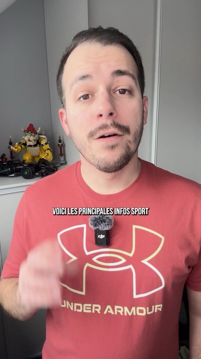 Les principales infos sport du week-end #sport #football #tennis