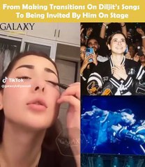 Hania Aamir’s manifestation skills are next level! #HaniaAamir #DiljitDosanjh #GalaxyLollywood #Foryou #fyp #TiktokPakistan