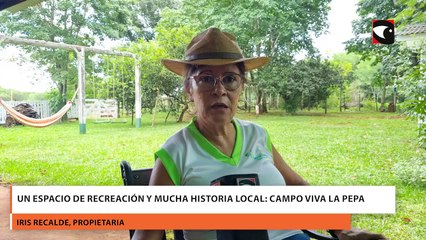 Un espacio de recreación y mucha historia local Campo Viva la Pepa