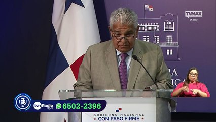 Conferencia del presidente Mulino del jueves 30 de enero 2025