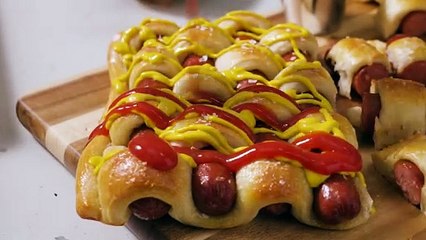 Our Pigs In A Quilt Is The Best Way To Serve A Super Bowl Crowd