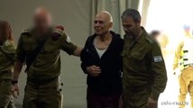 L'arrivo di Gadi Moses, ostaggio tedesco-israeliano liberato, 80 anni