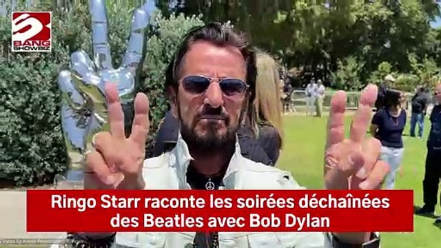 Ringo Starr raconte les soirées déchaînées des Beatles avec Bob Dylan