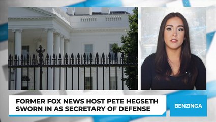 Former Fox News Host Pete Hegseth Sworn In As Secretary Of Defense