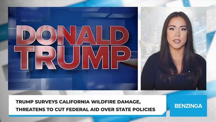 Trump Surveys California Wildfire Damage, Threatens To Cut Federal Aid Over State Policies