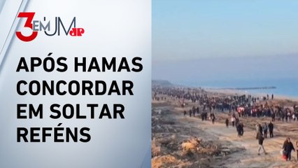 Israel autoriza retorno de palestinos à região Norte