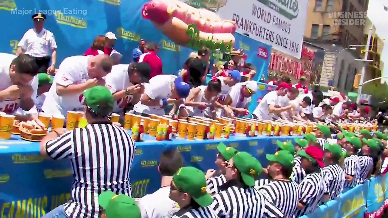 How competitive eating actually works
