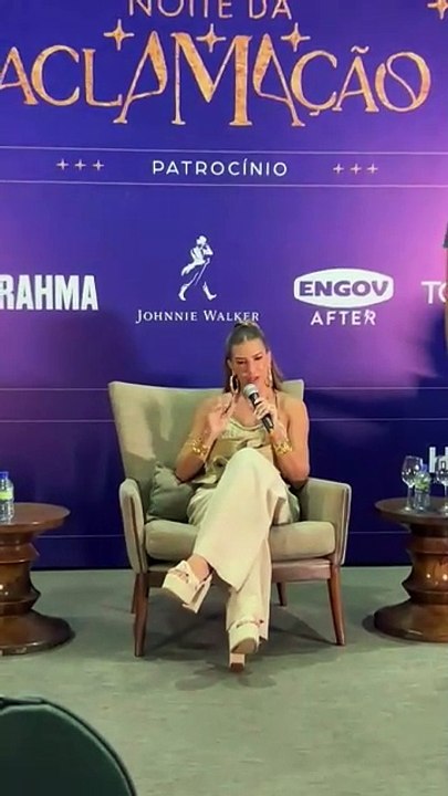 Lore Improta revela inspiração em músicas de Gilberto Gil na confecção das roupas para evento em homenagem ao cantor