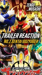 Le premier trailer de No.1 Sentai Gozyuger est enfin sortie !