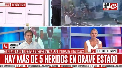 Sindicato a los tiros por puestos de trabajo: habló una vecina