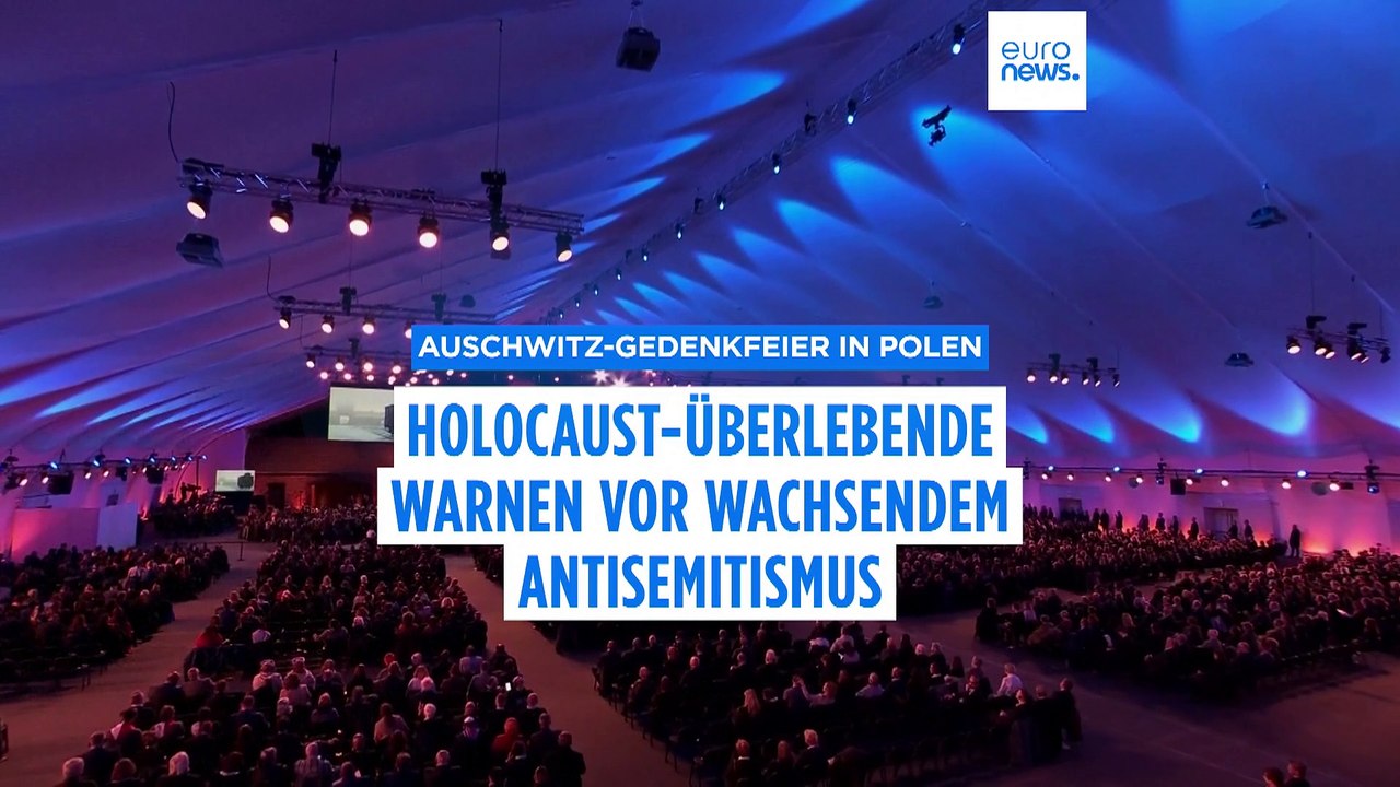 „Keinen Hass dulden": Gedenken an den 80. Jahrestag der Befreiung von Auschwitz