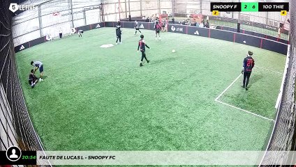 Faute de Lucas L - Snoopy Fc