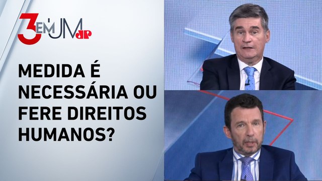 Segré e Piperno discutem sobre uso de algemas em deportados dos EUA