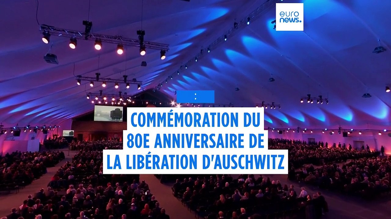 "Ne tolérer aucune haine" : commémoration du 80e anniversaire de la libération d'Auschwitz