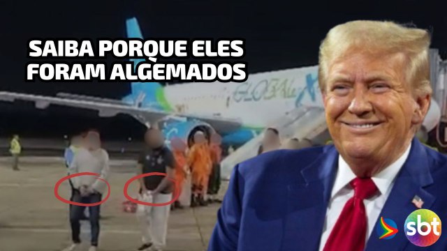 Por que os imigrantes deportados pelos EUA usam algemas?