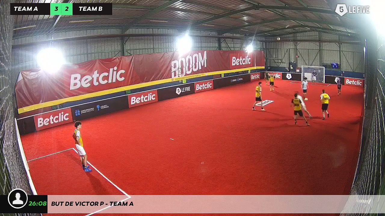 But de Victor P - Team A