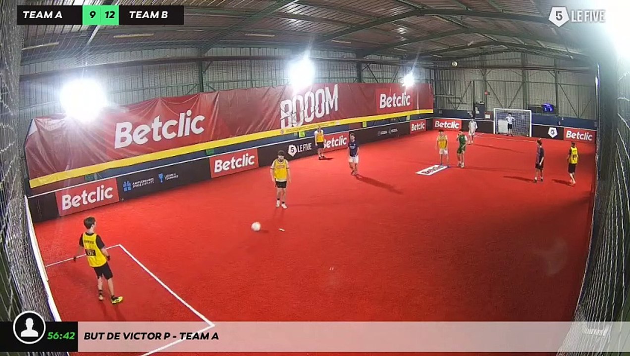 But de Victor P - Team A