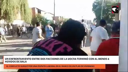 Un enfrentamiento entre dos facciones de la UOCRA terminó con al menos 6 heridos de bala