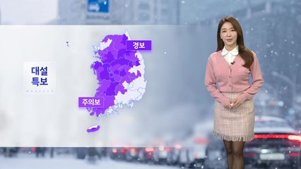 [날씨] 전국 대부분 대설특보...강풍·강추위까지 가세 / YTN