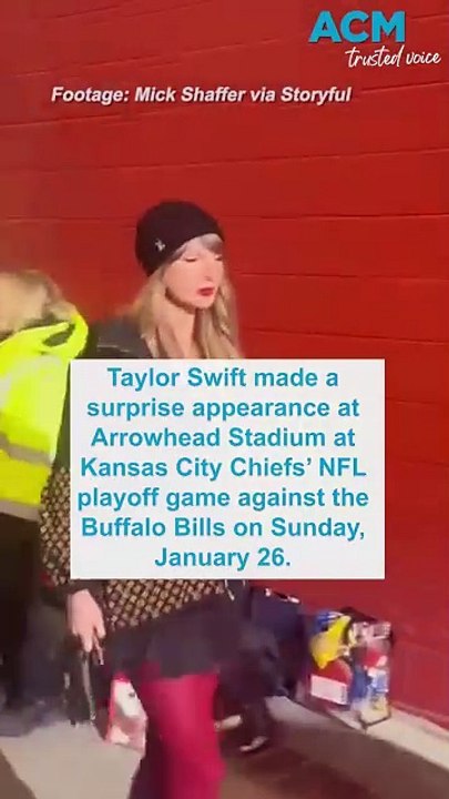 Taylor Swift turns heads at NFL supporting Travis Kelce